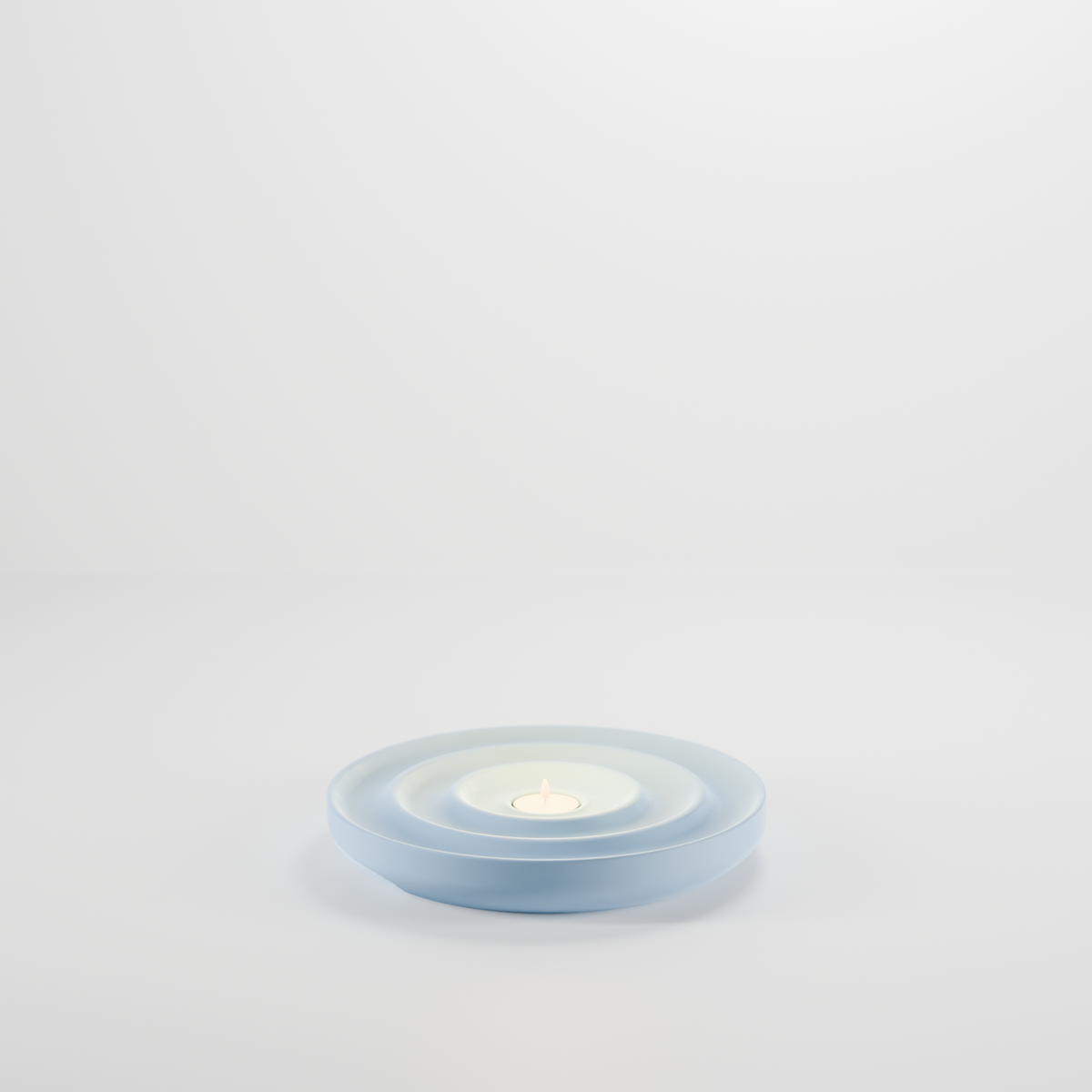 Soft Ripple LED Tealight Tray - render 1