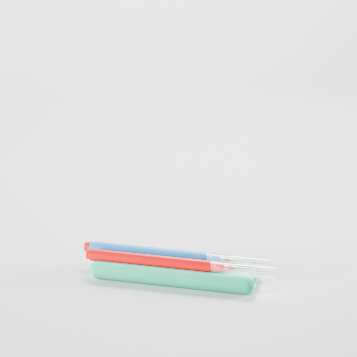 Minimalist Pen Tray render - variant colour 2