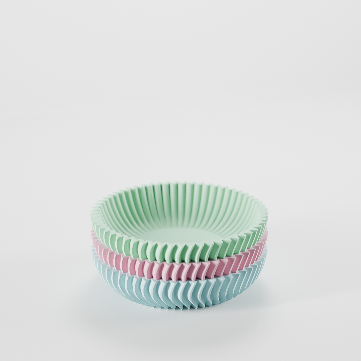 Ripple Bowl Set - lifestyle render 2
