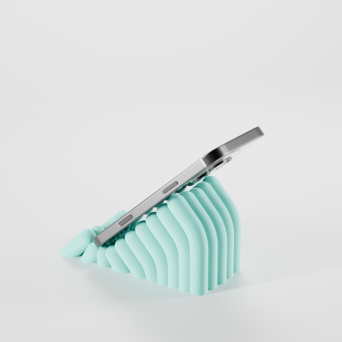 Anemone Inspired Bobbly Phone Stand - render 2