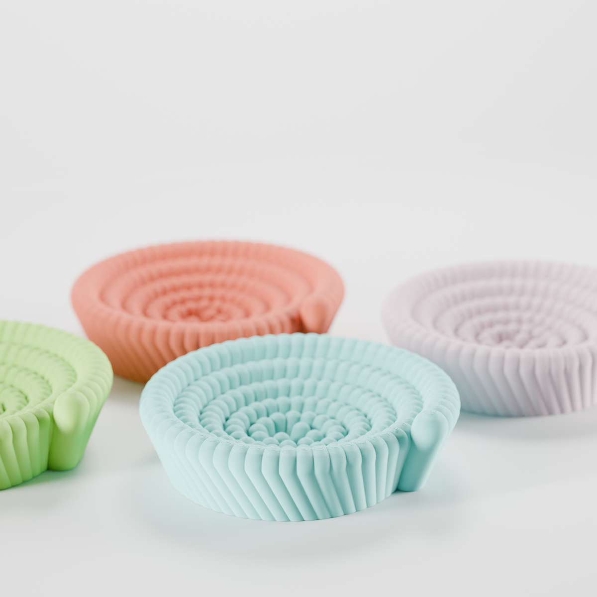 Organic Bobble Spiral Catch-All Bowl - render 3