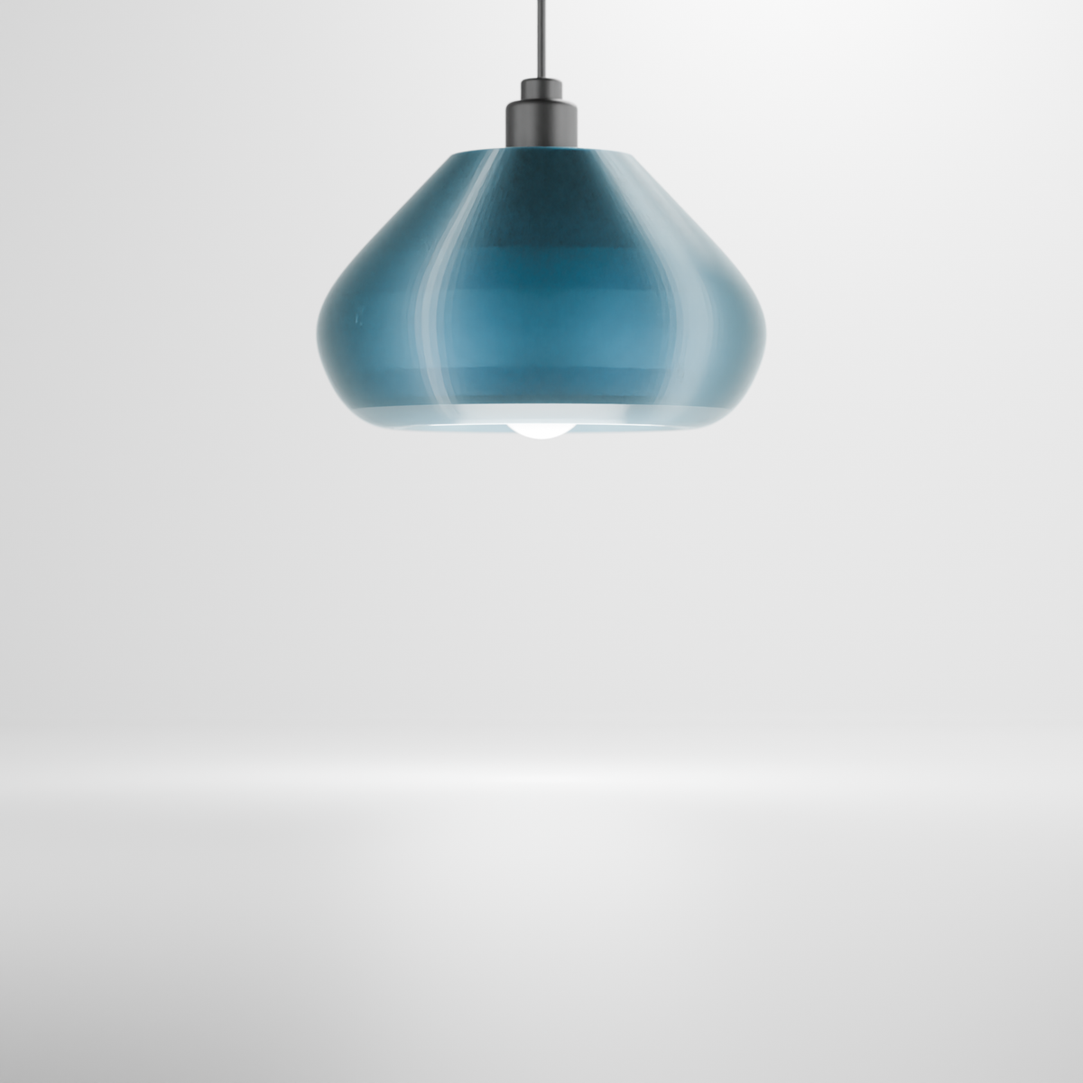Soft Revolve Glow E27 Lampshade - render side 1