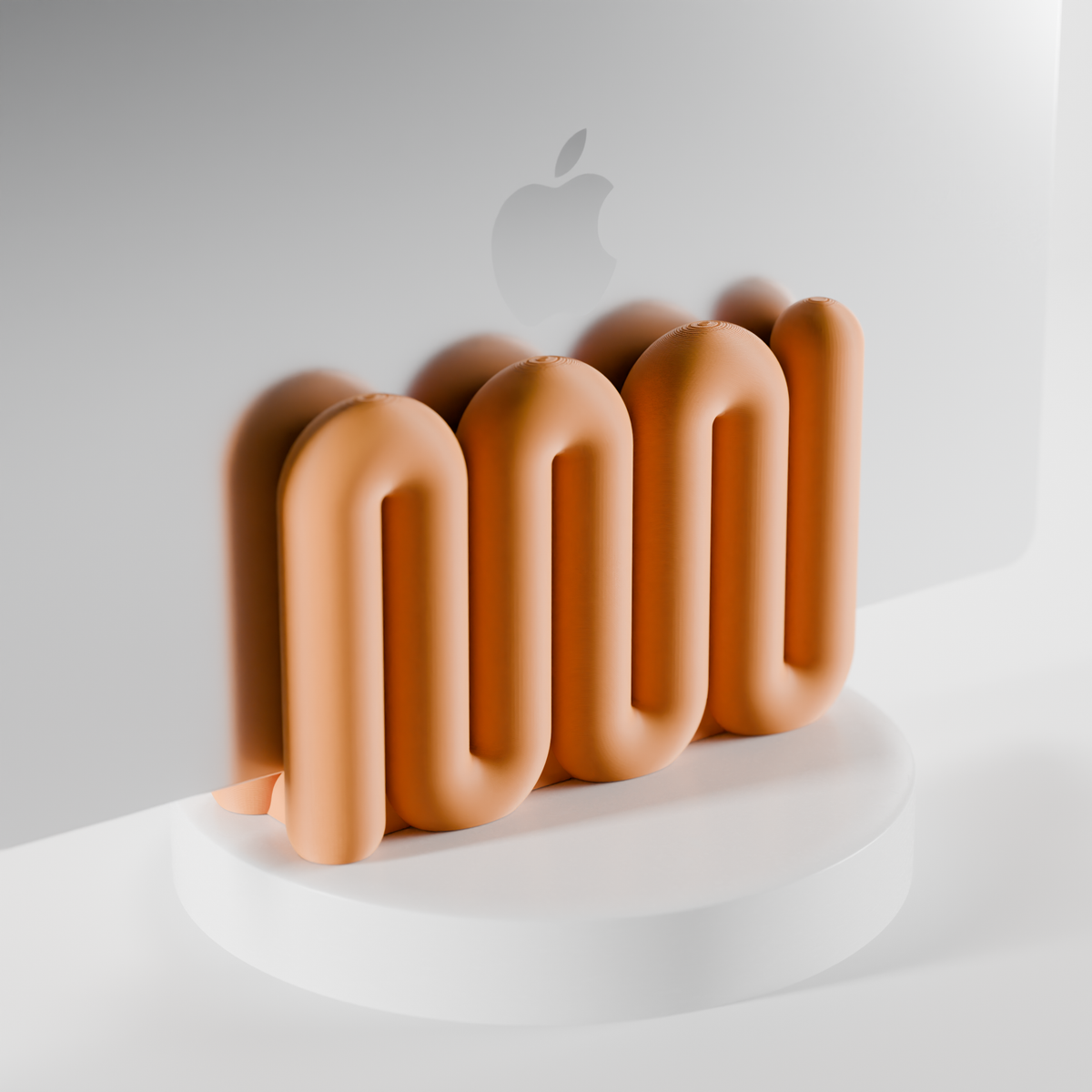 Chunky Wibble Laptop Stand render 3