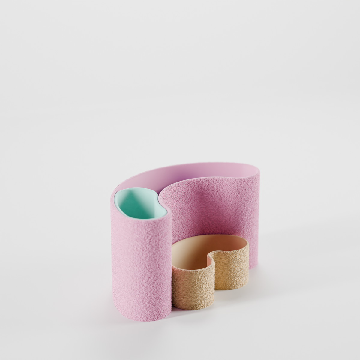 Modern Interlocking Desktop Organizer - render 4