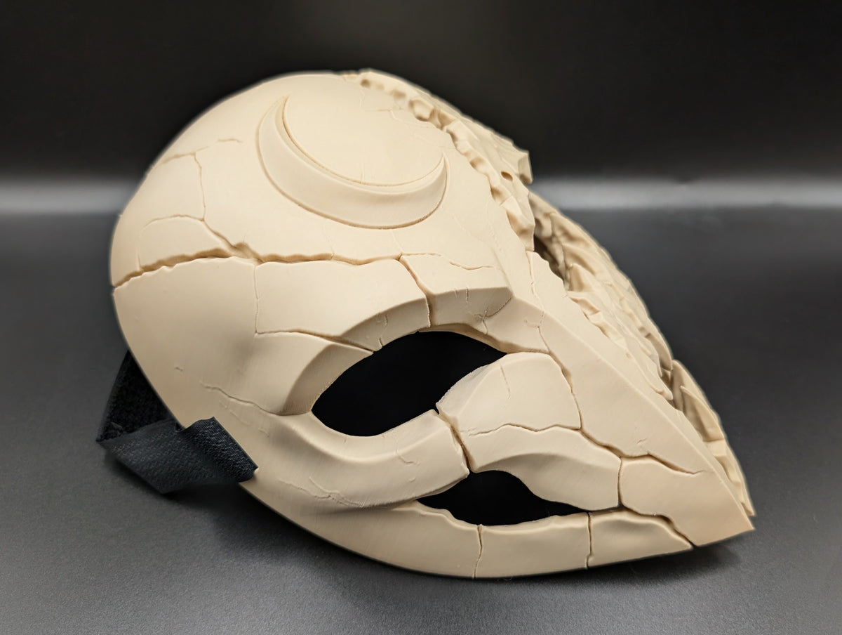 Angled view highlighting the sculpted profile and side slots. The strap shown in the photo is not included.