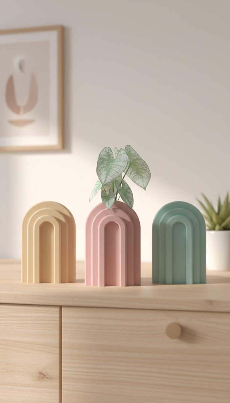 Modern Arch Planter