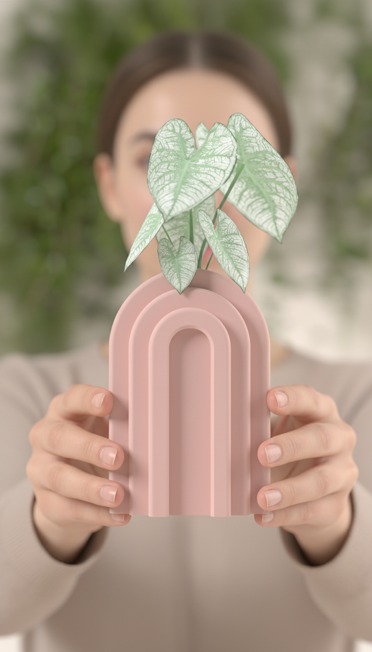 Modern Arch Planter