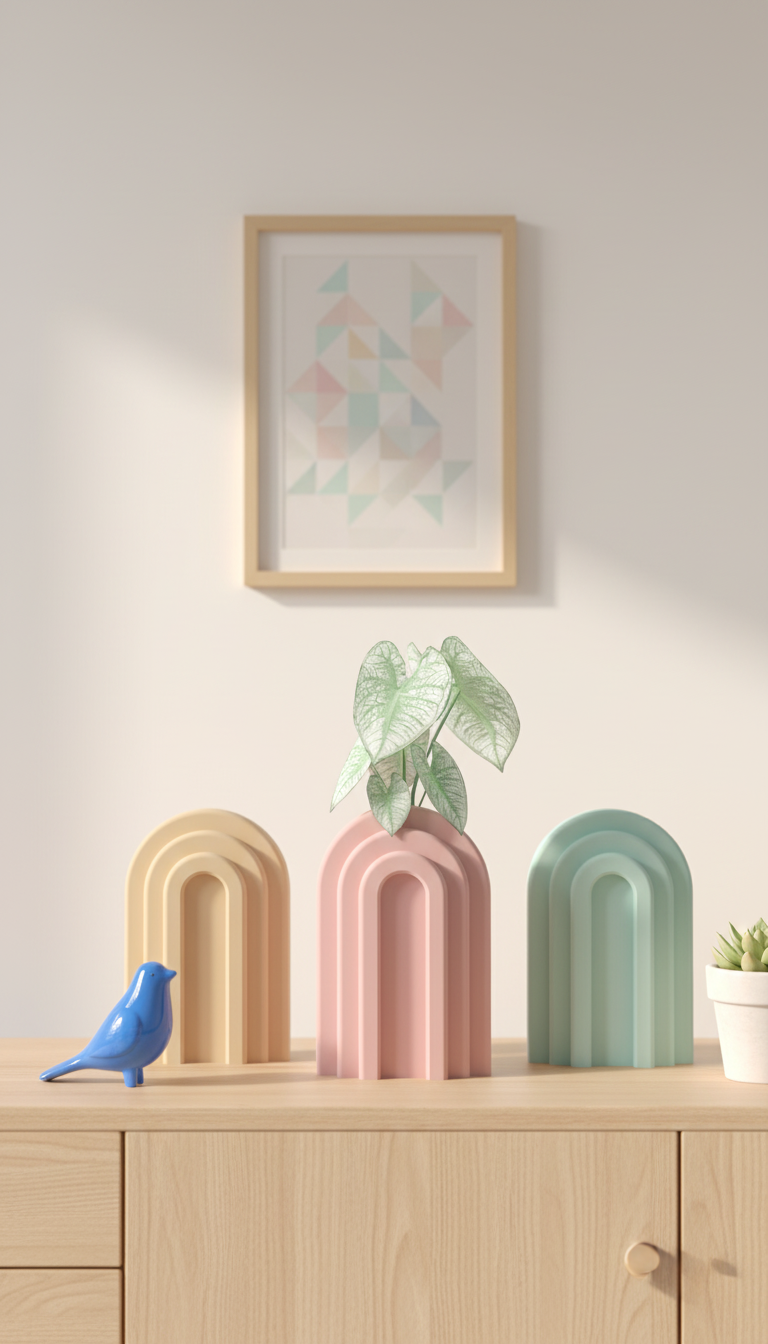 Modern Arch Planter