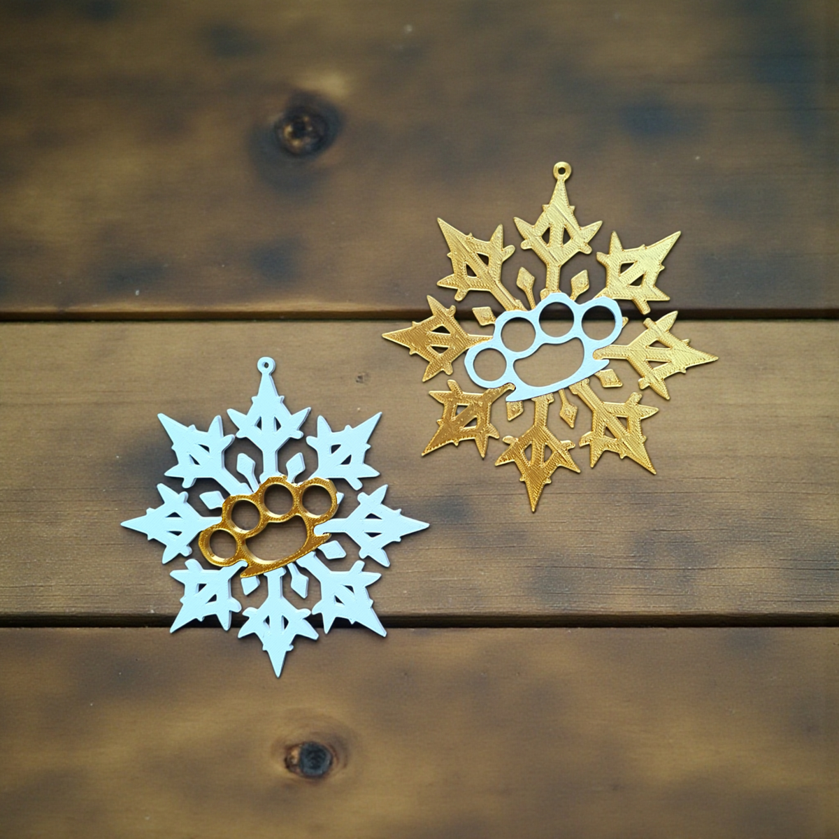 Bad Snowflake ornament 9