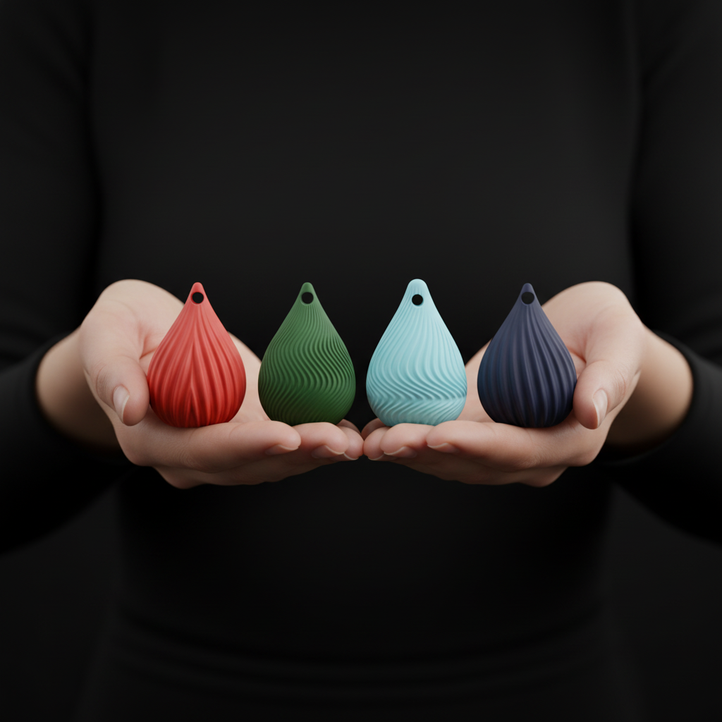 Twist Drop Christmas Ornaments