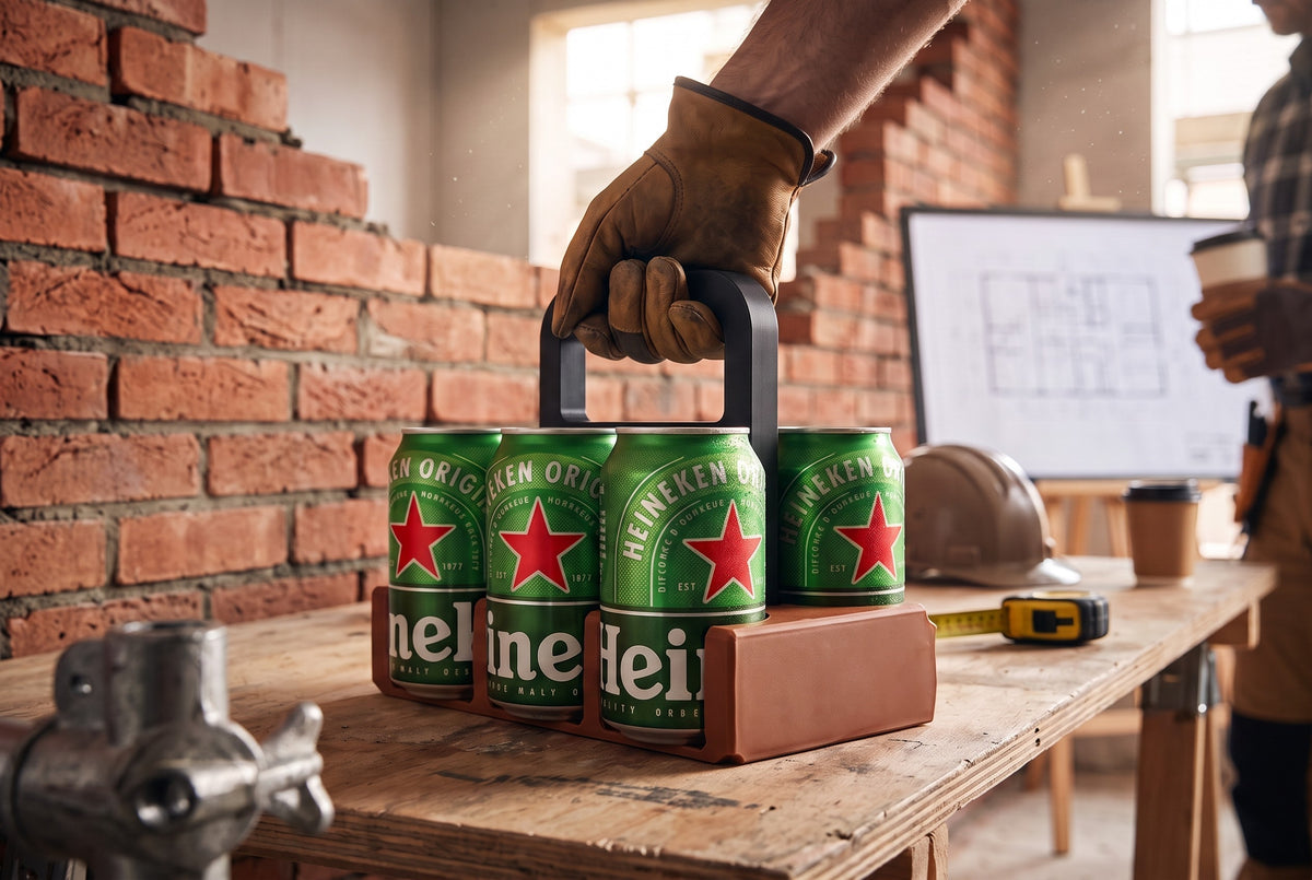 Beer Brick – Six Can Drinks Caddy & Carrier