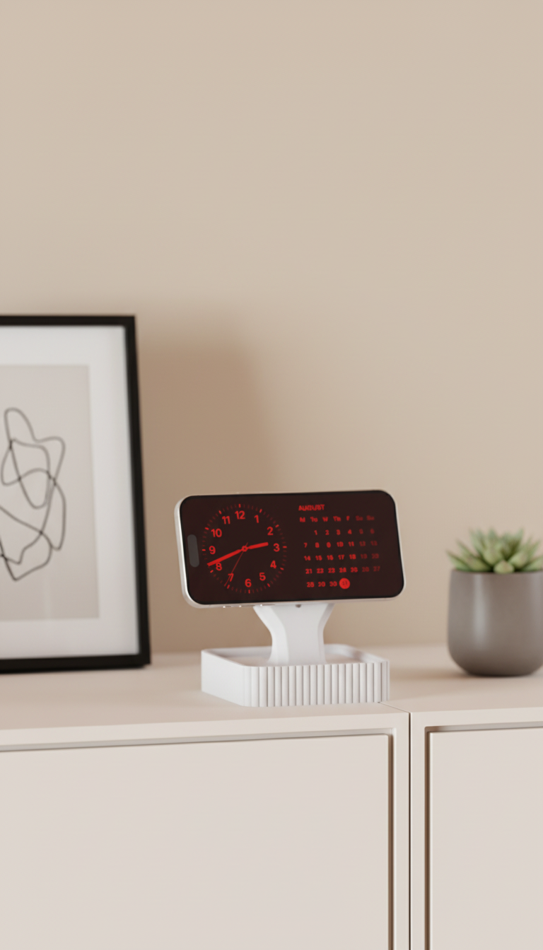 Modern Vertical Phone Charging Dock product shot 1