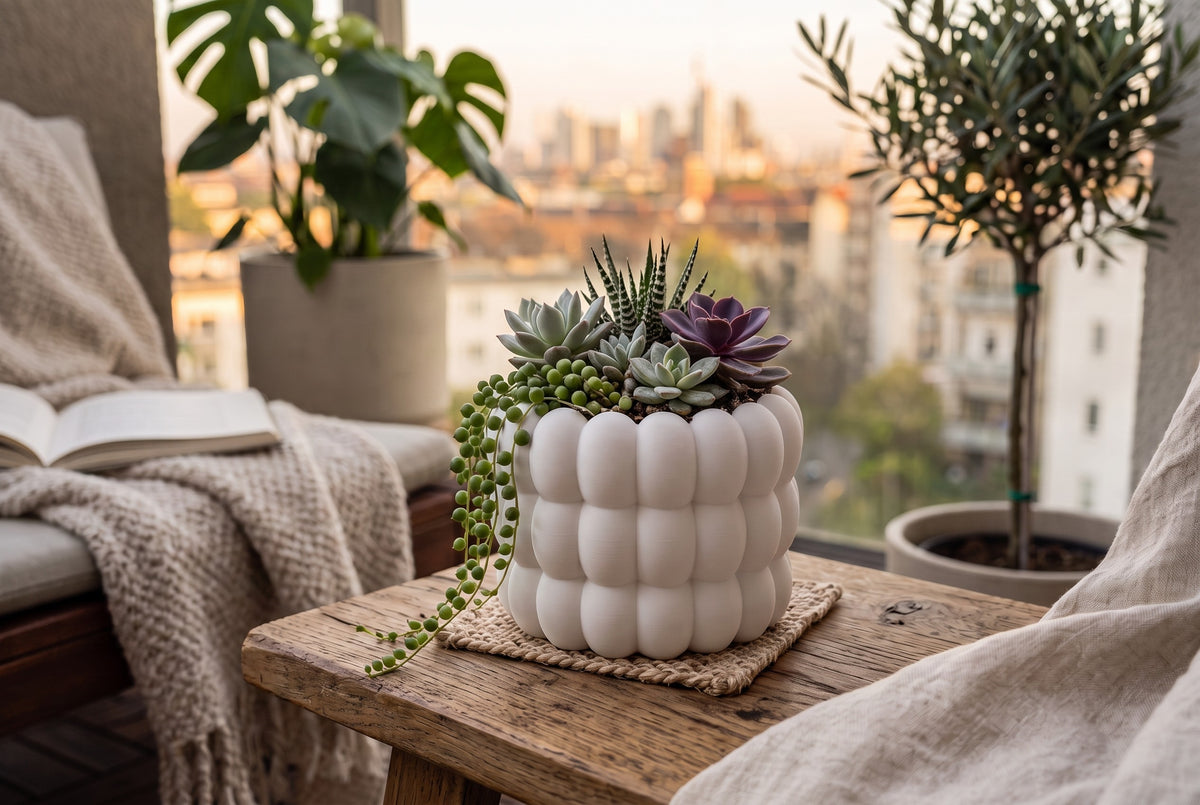 Bubble Plant pot and Planter