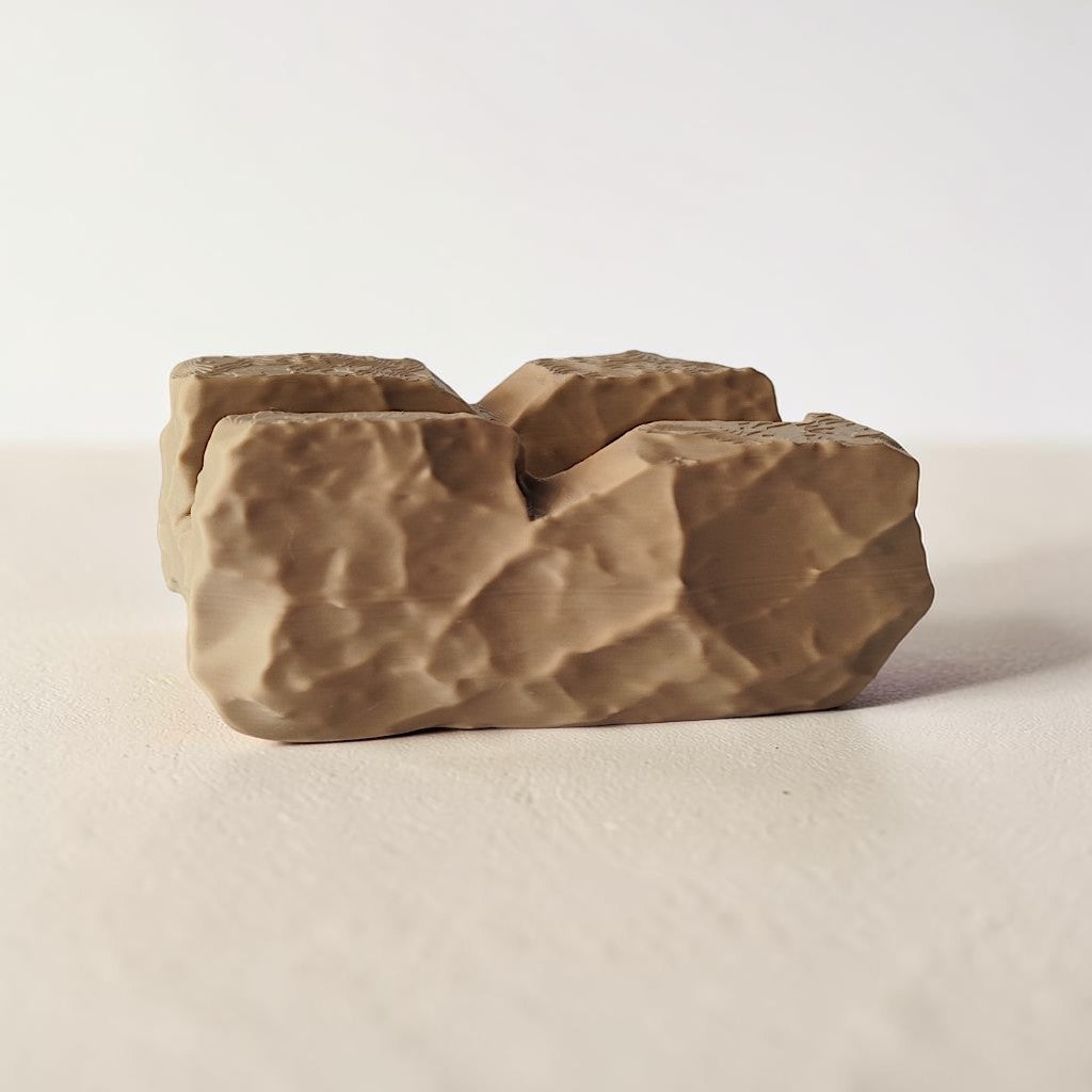 "Rock-Solid Business" Card Holder