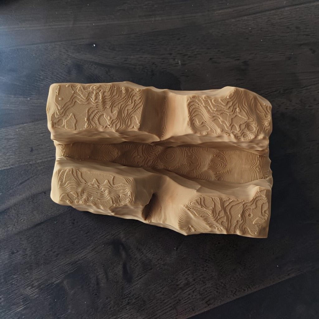 "Rock-Solid Business" Card Holder