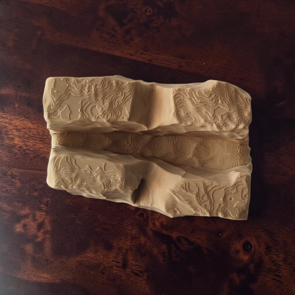 "Rock-Solid Business" Card Holder