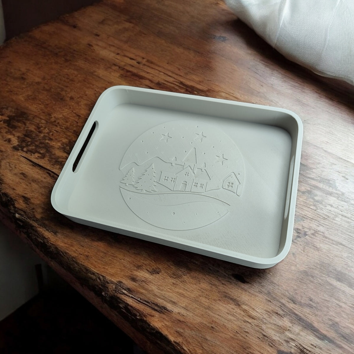 Winter village tray product shot 8