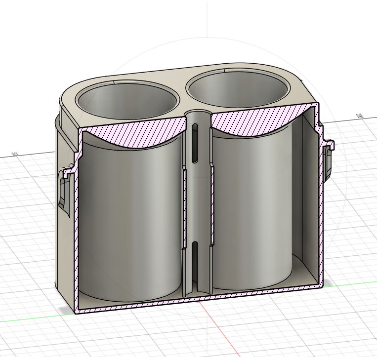 Freezable Can Carrier — Portable 4-Can Cooler Box