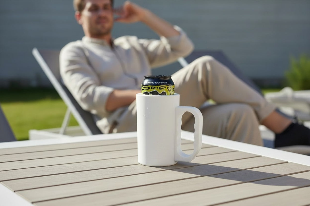 Insulating Can Cooler — Fits 0.5L / 16oz Cans