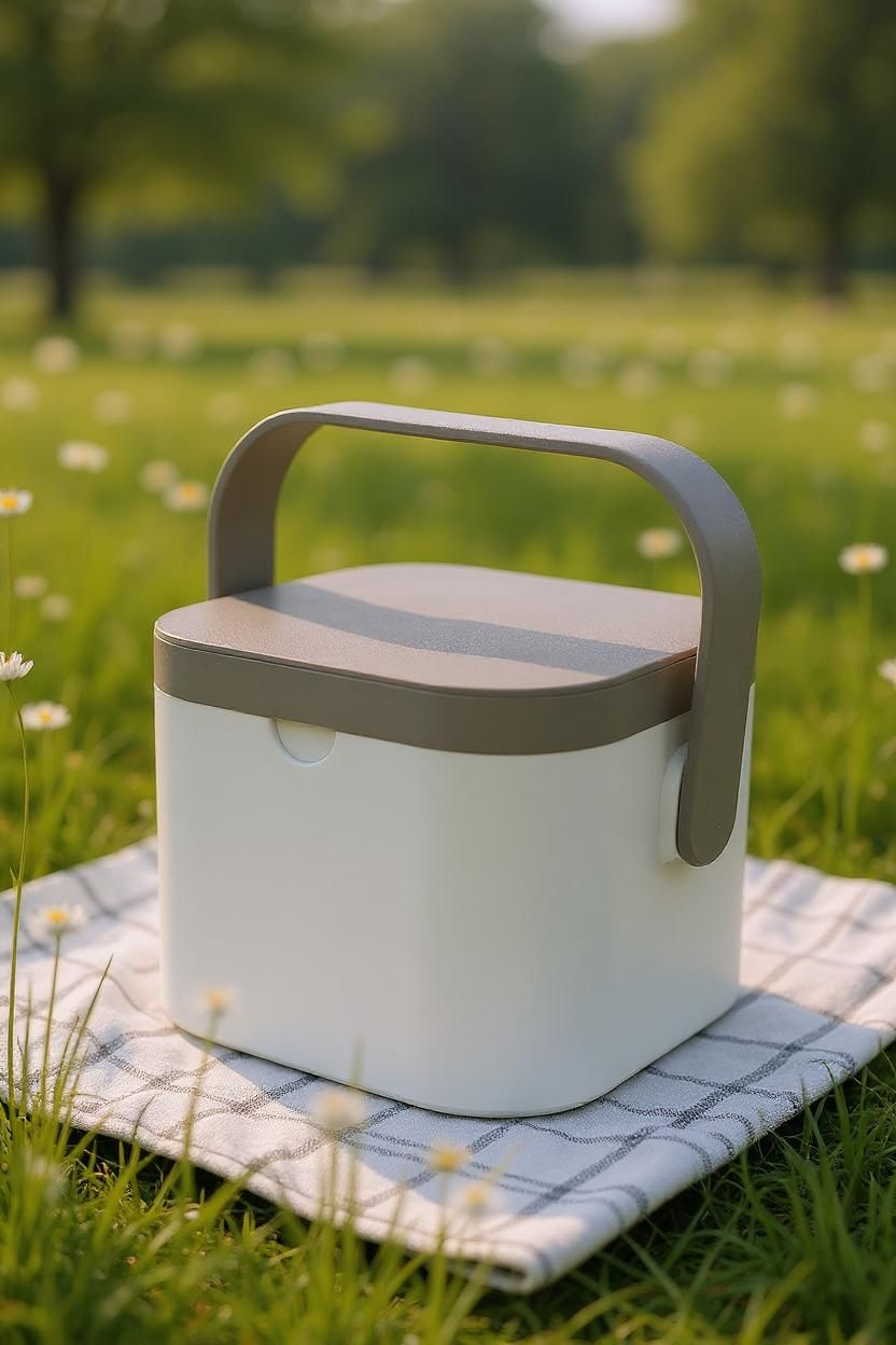 Freezable Can Carrier — Portable 4-Can Cooler Box