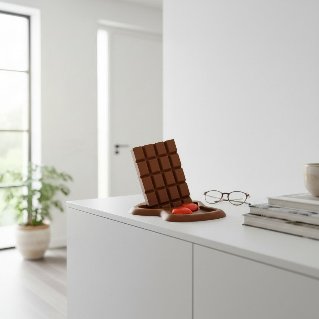 Entryway Key Tray – "Melting Chocolate"