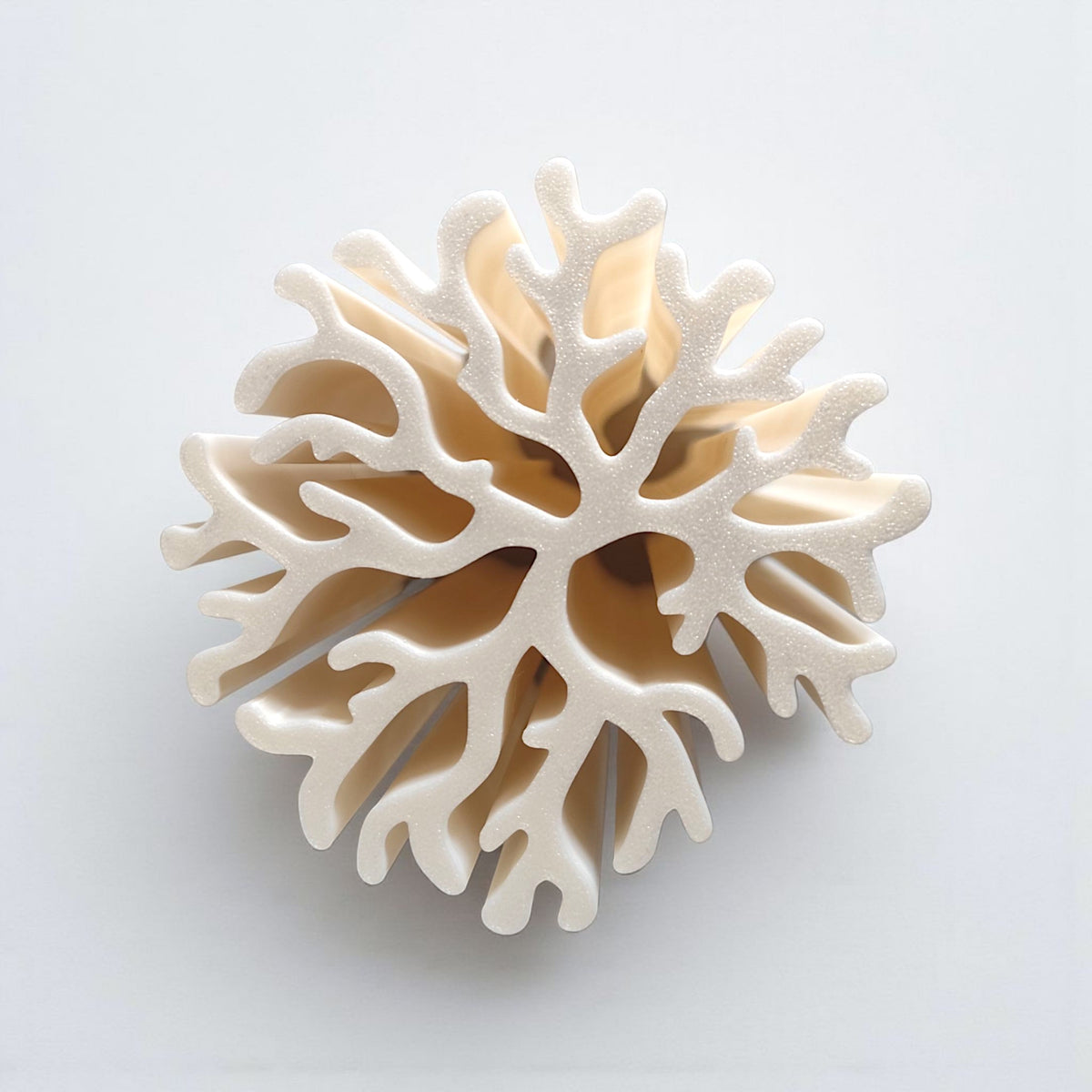 Coral Organic Vase
