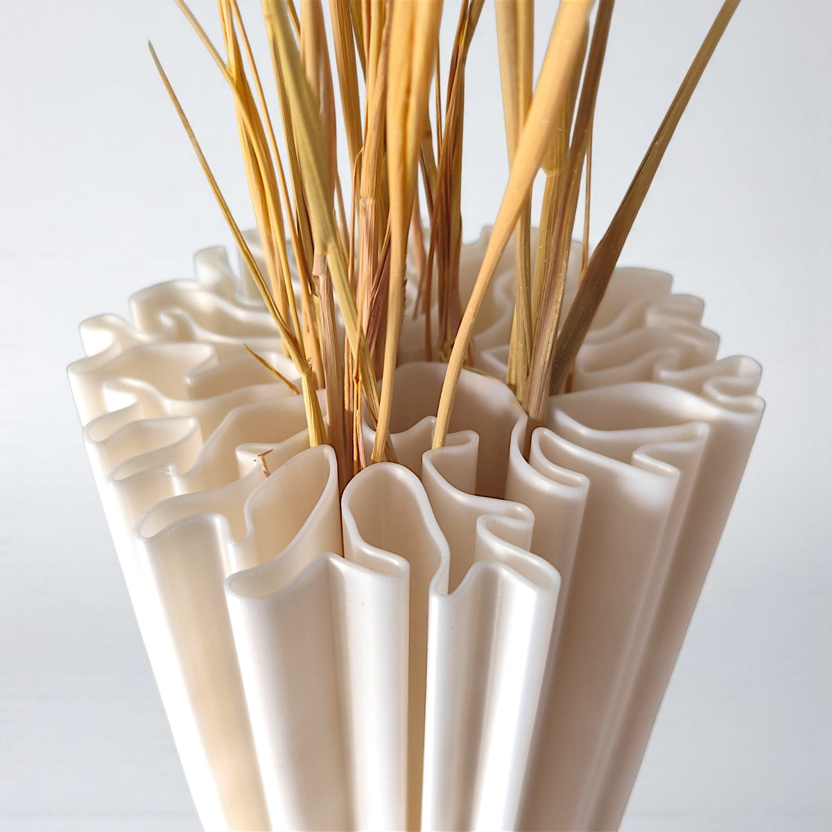 Coral Organic Vase