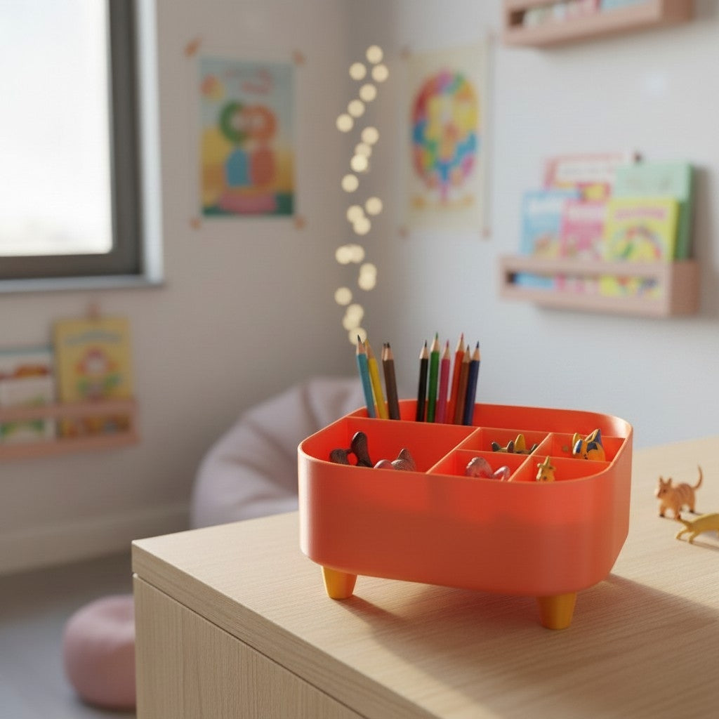 Cute little organizer with feet