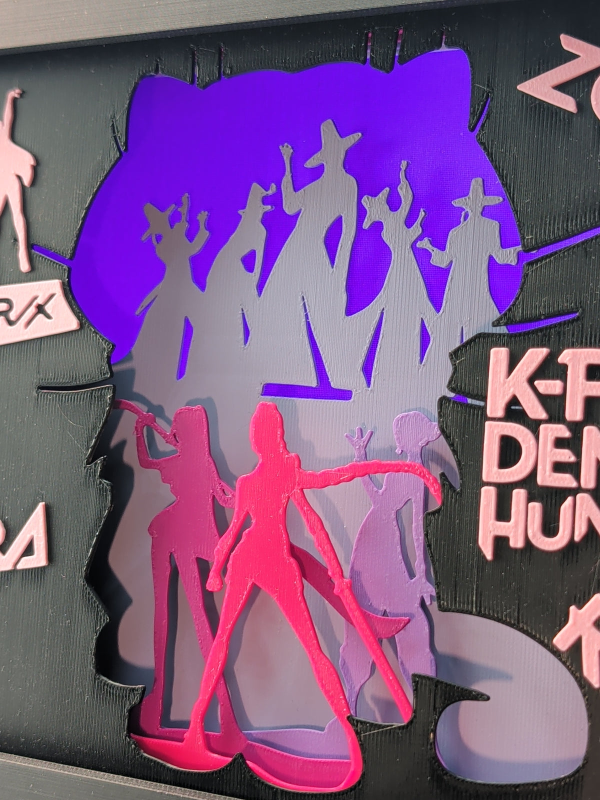 K-Pop Demon Hunters Shadow Box
