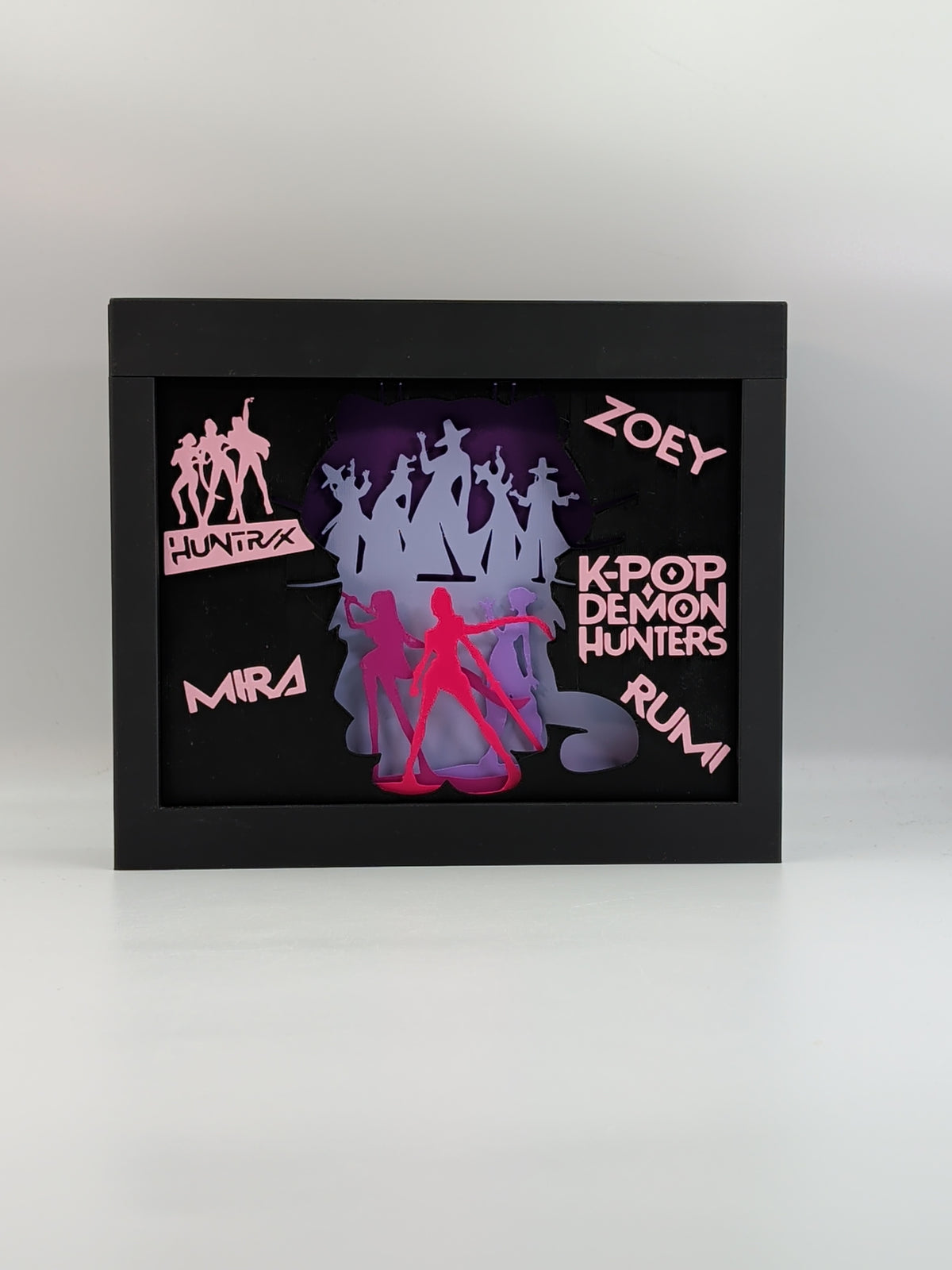 K-Pop Demon Hunters Shadow Box