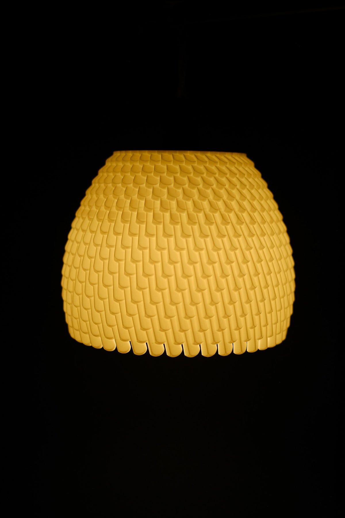 Elegant Staggered E27 Pendant Lampshade real photo DSCF0253