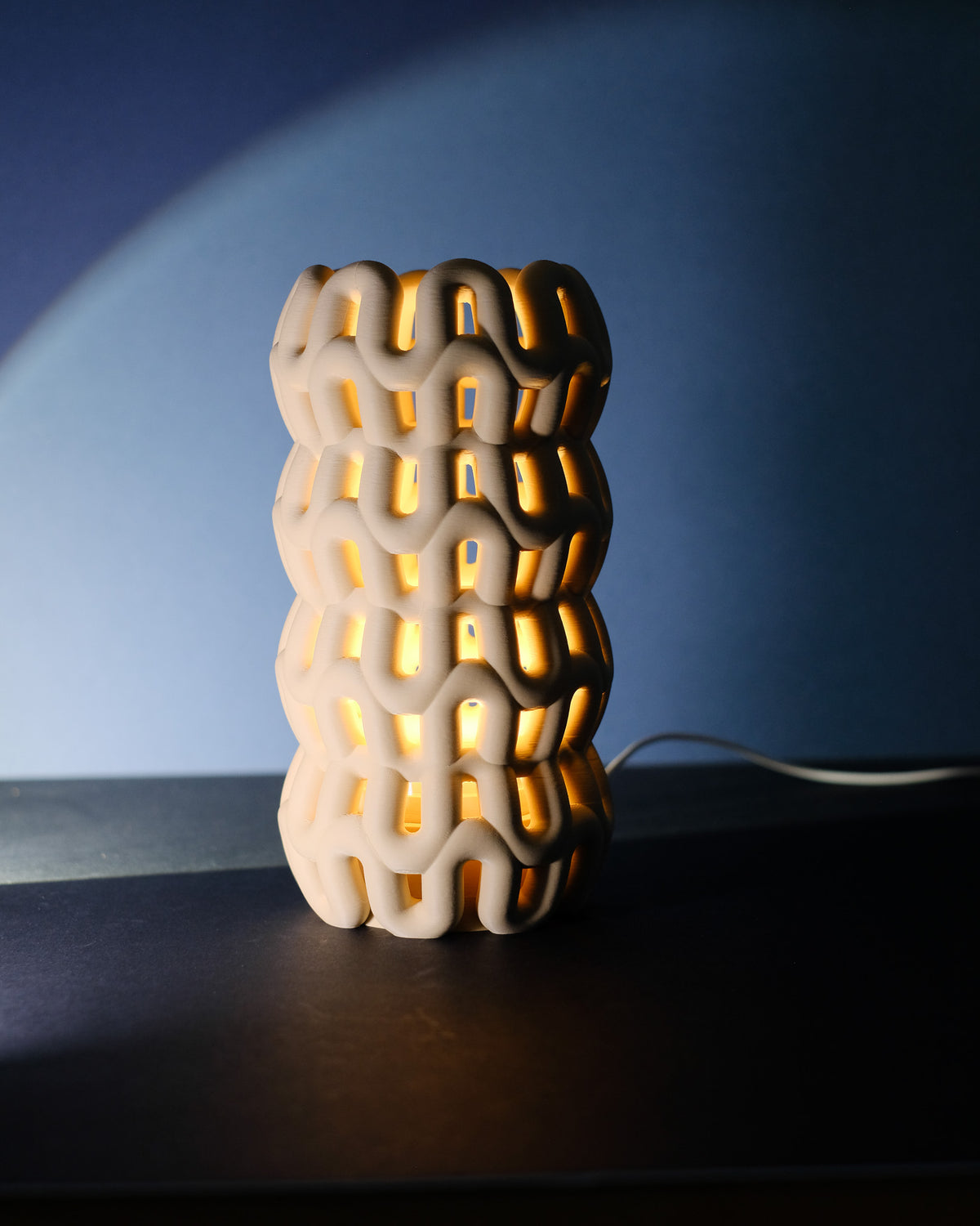 Wibble Weave LED Lamp
