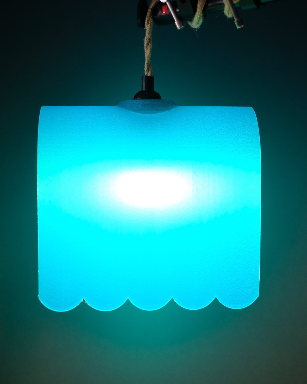 Minimalist Awning Inspired E27 Pendant Lampshade