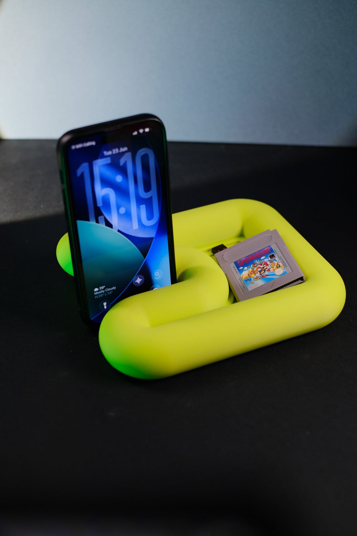 Chunky Wibble Desktop Phone Stand and Tray - photo 1