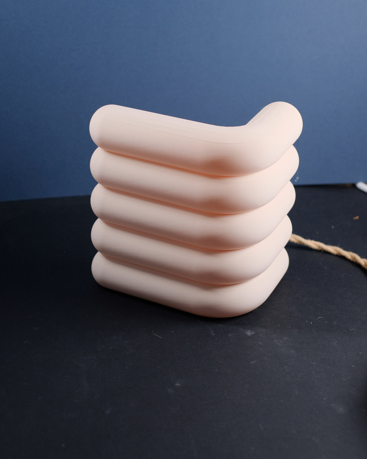 Stacked Pipe E27 Minimalist Lamp