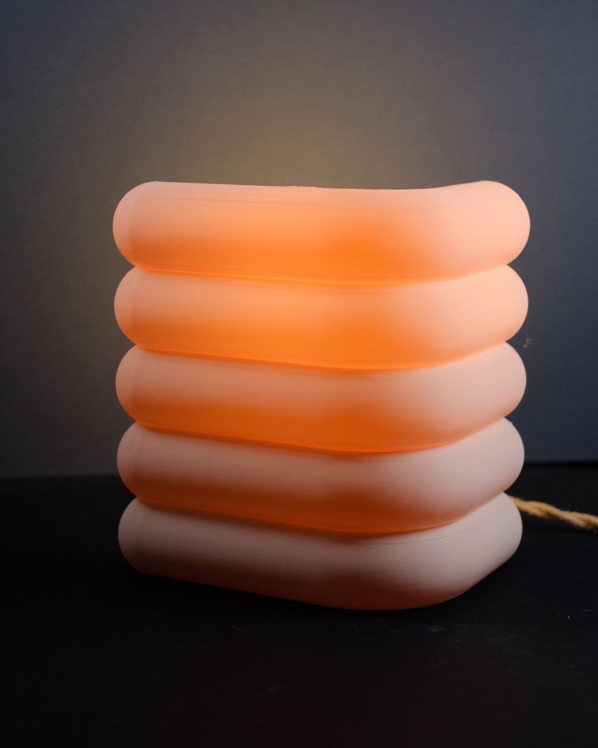 Stacked Pipe E27 Minimalist Lamp