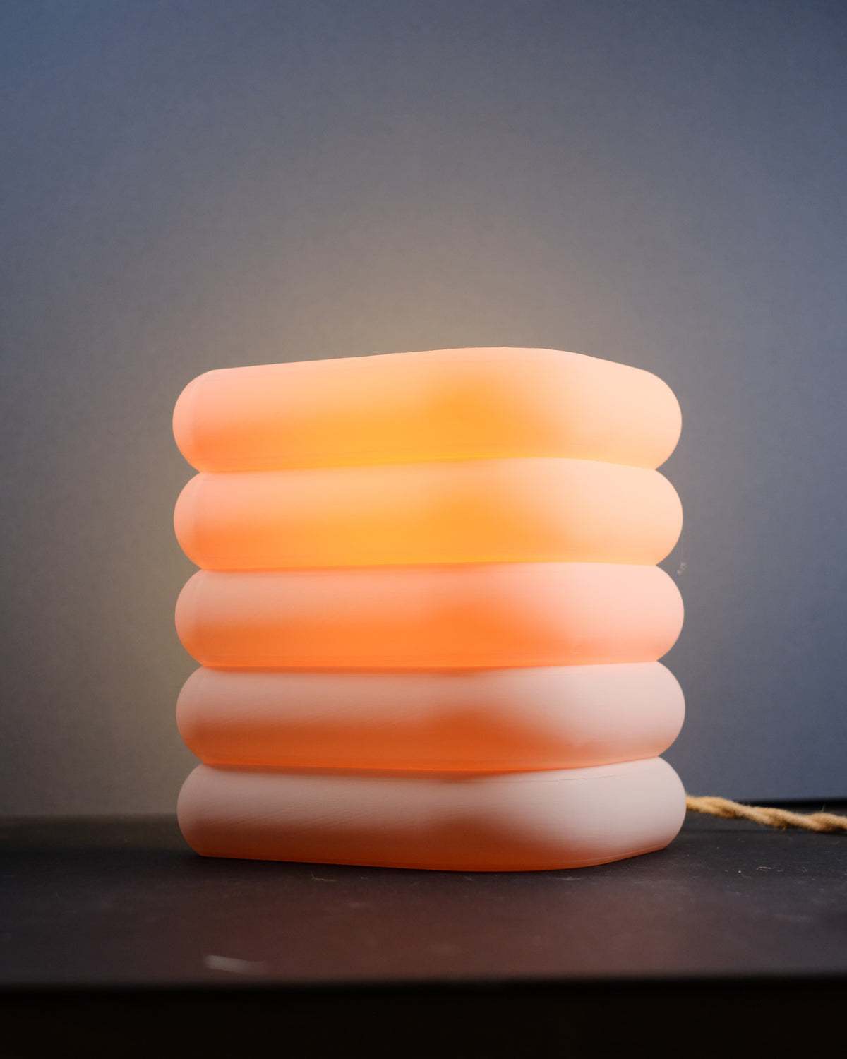 Stacked Pipe E27 Minimalist Lamp