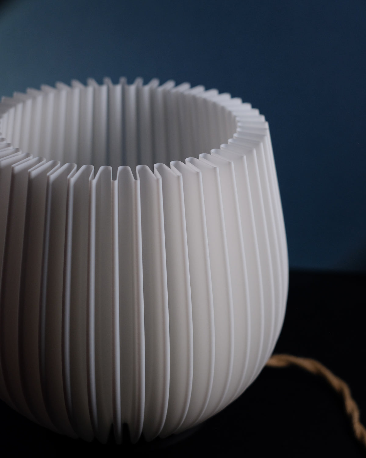 Tapered Ribbed E27 Modular Lamp