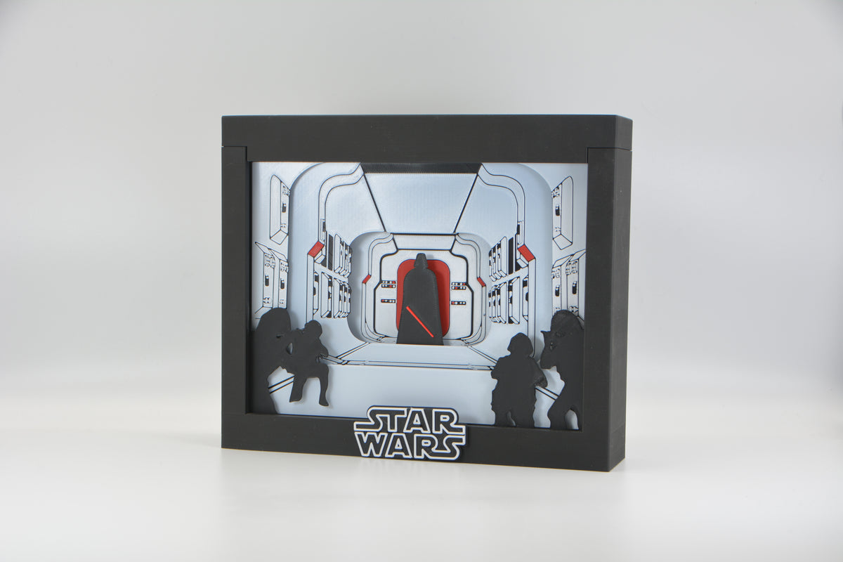 Star Wars - Boarding of the Tantive IV Shadow Box