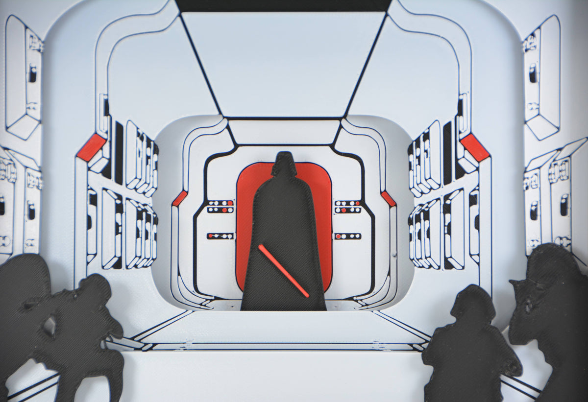 Star Wars - Boarding of the Tantive IV Shadow Box