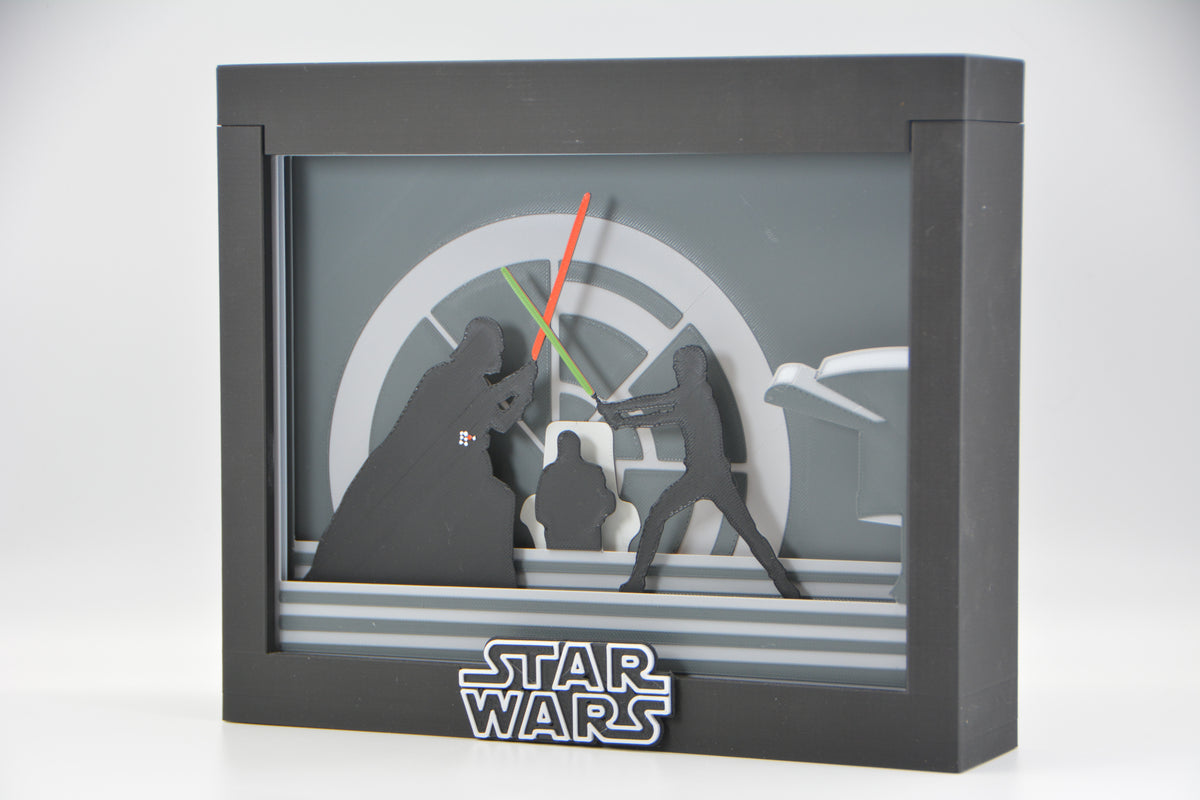 Star Wars - Duel on Death Star II Shadow Box
