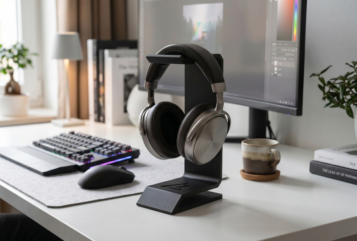 Stealth Angular Headphone Stand