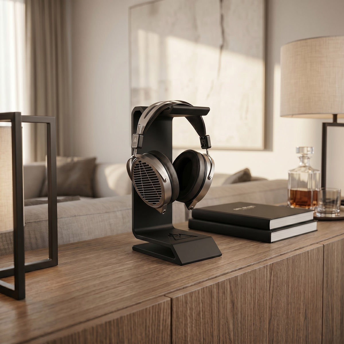 Stealth Angular Headphone Stand