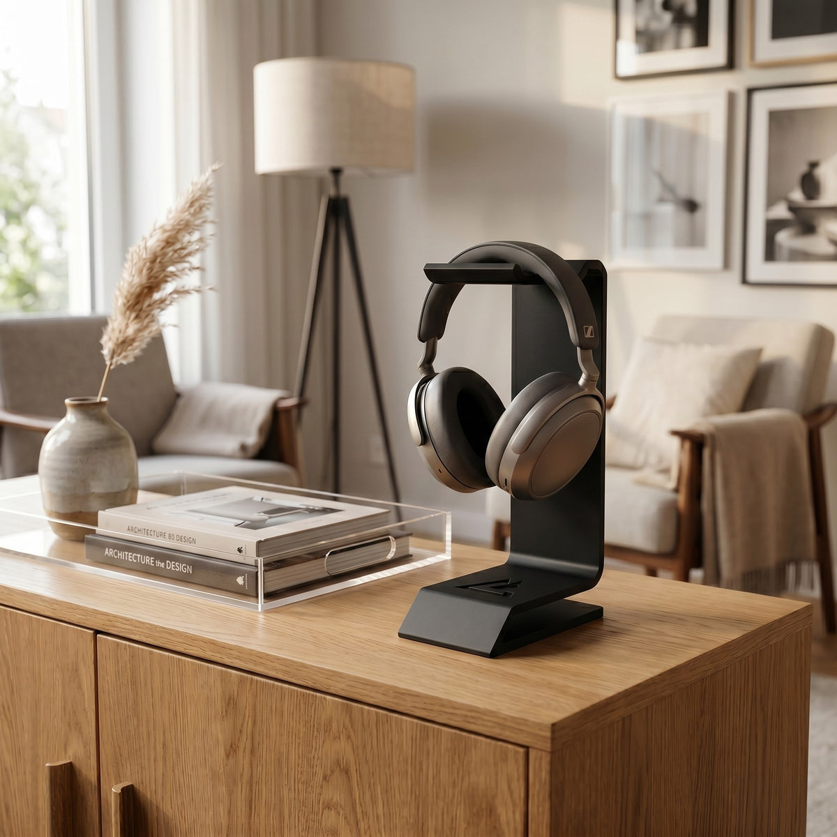 Stealth Angular Headphone Stand