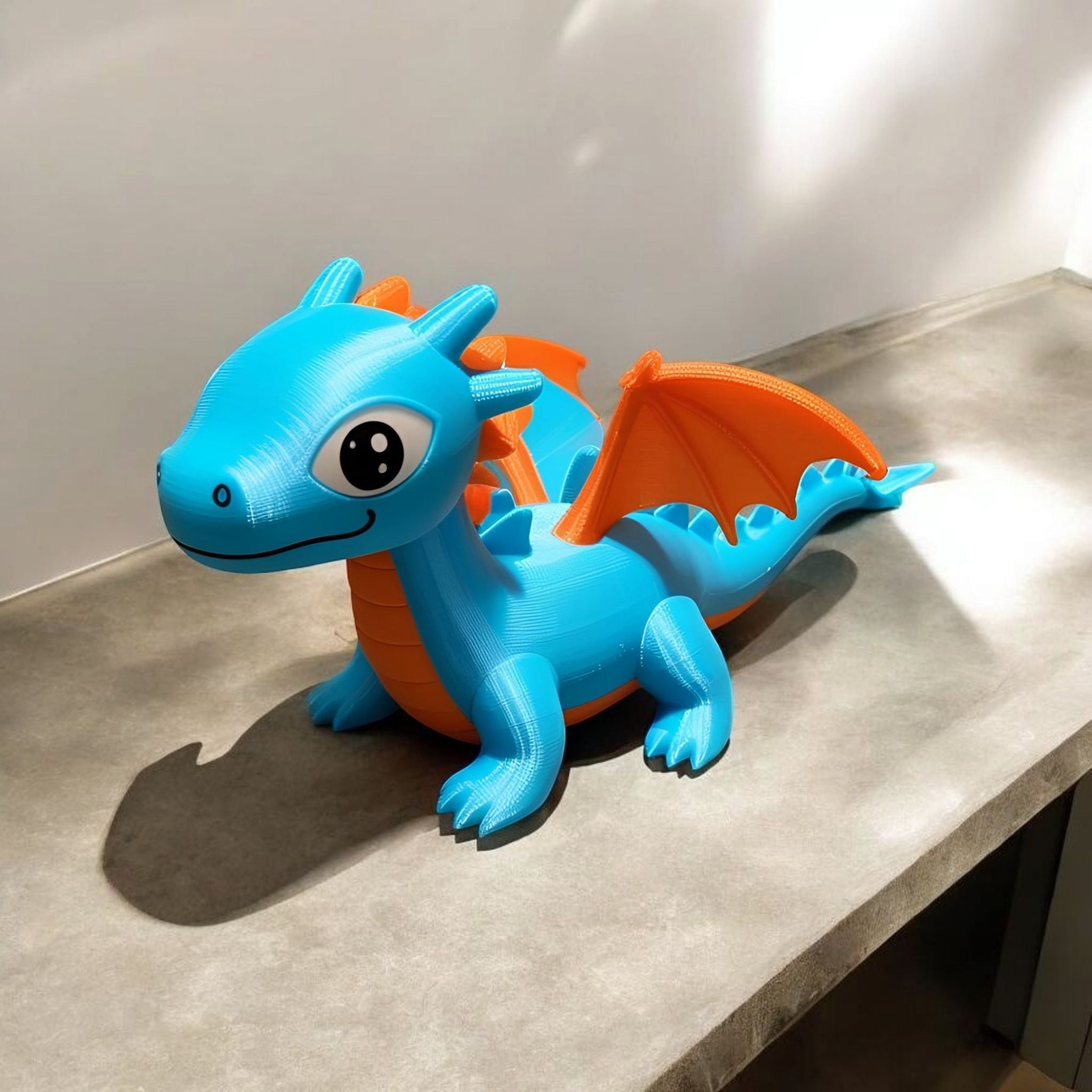 "Little Charmkeeper" – A Cute Dragon Experiment