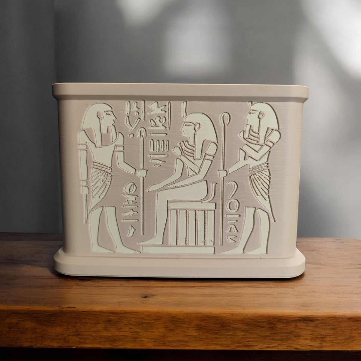 The "King Tut" Shrine Plant Pot