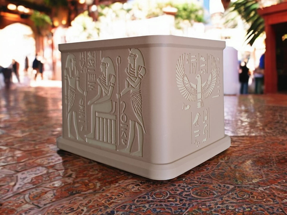 The "King Tut" Shrine Plant Pot