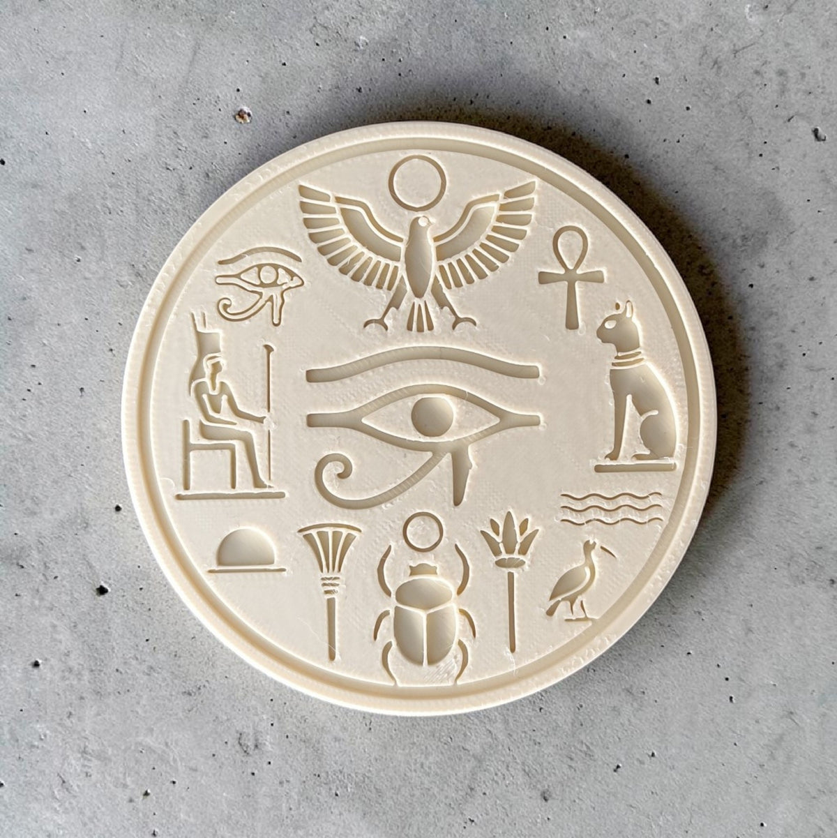 Ancient Egyptian Pyramid Coaster Set