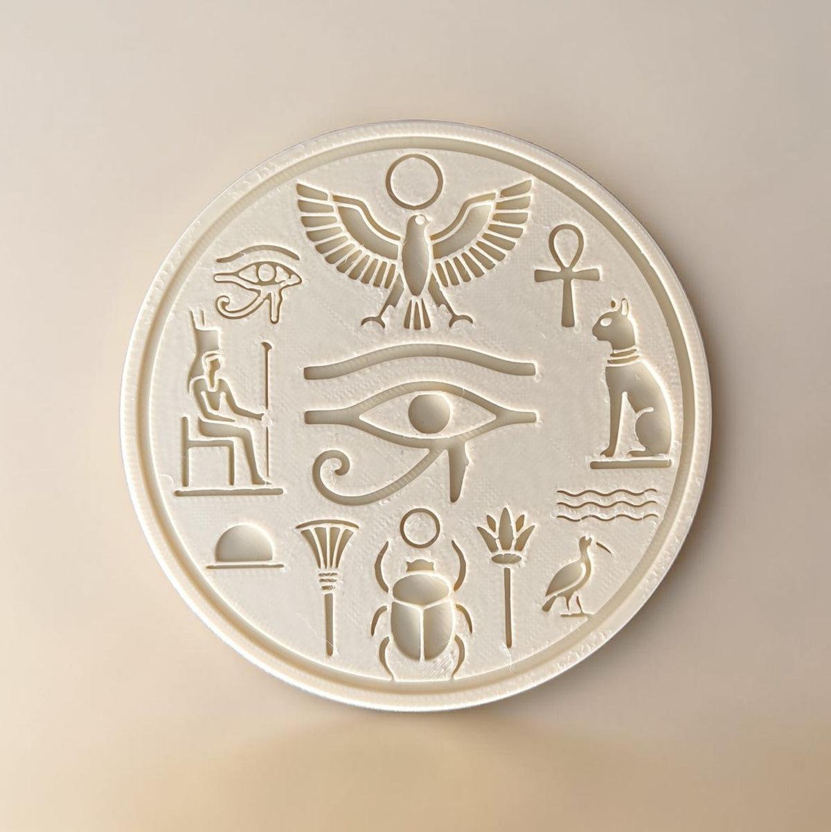 Ancient Egyptian Pyramid Coaster Set