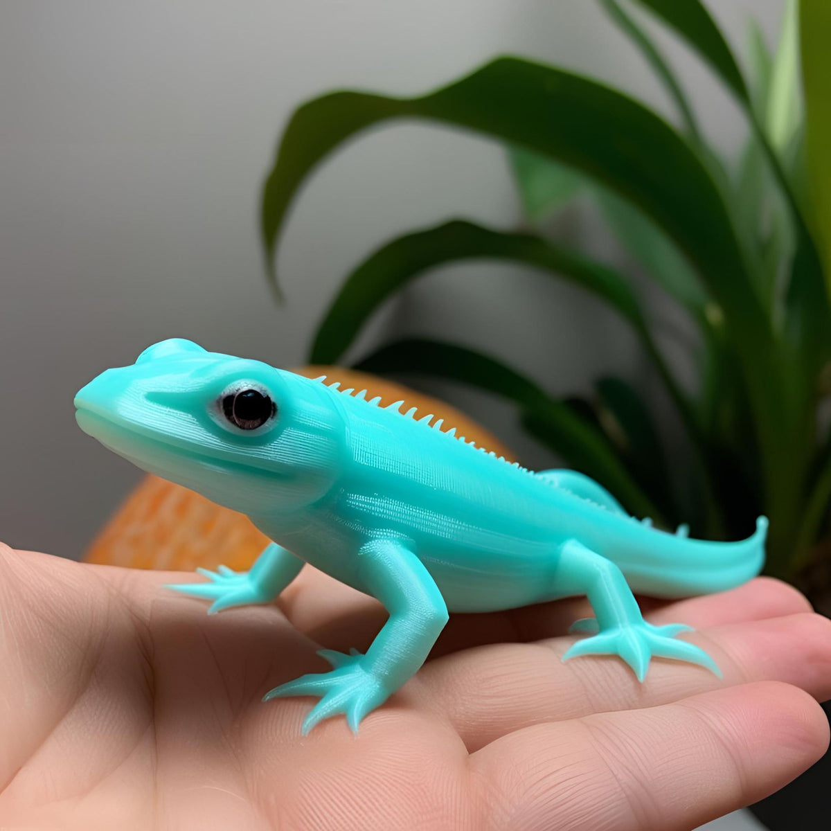 Tiny Legend Gecko-Dragon Figurine